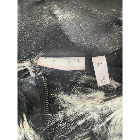 Leith faux fur jacket size xs - Picture 4 of 4